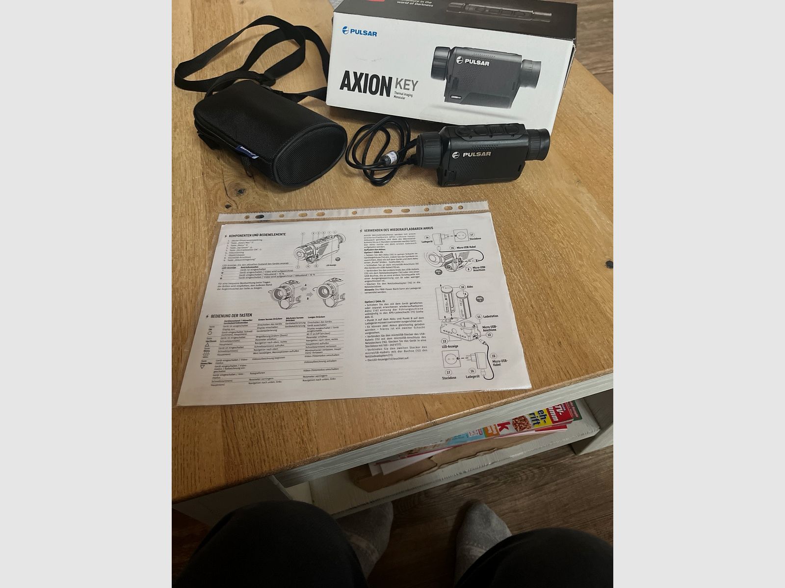 Thermal imaging camera Pulsar XM 30 Key Axion