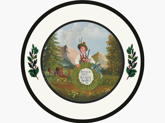 Cible de tir Basic-Line Motif 066