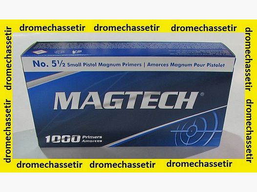 Pack of 1000 Magtech small pistol Magnum primers