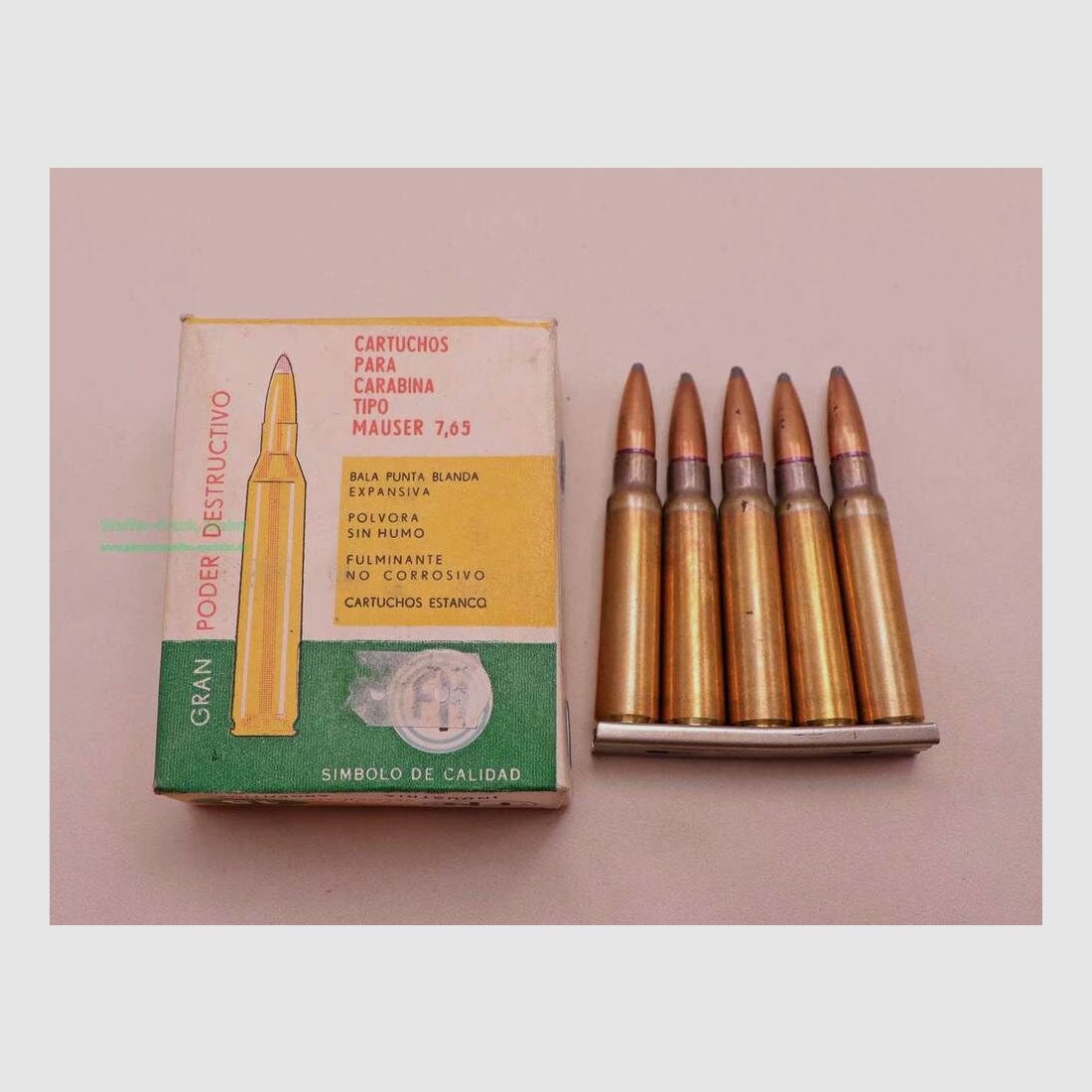 F.M.A.P./Argentine cartouches de fusil