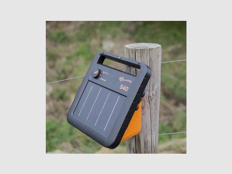 Gallagher – S40 électrificateur solaire de clôture, image 1 sur 2