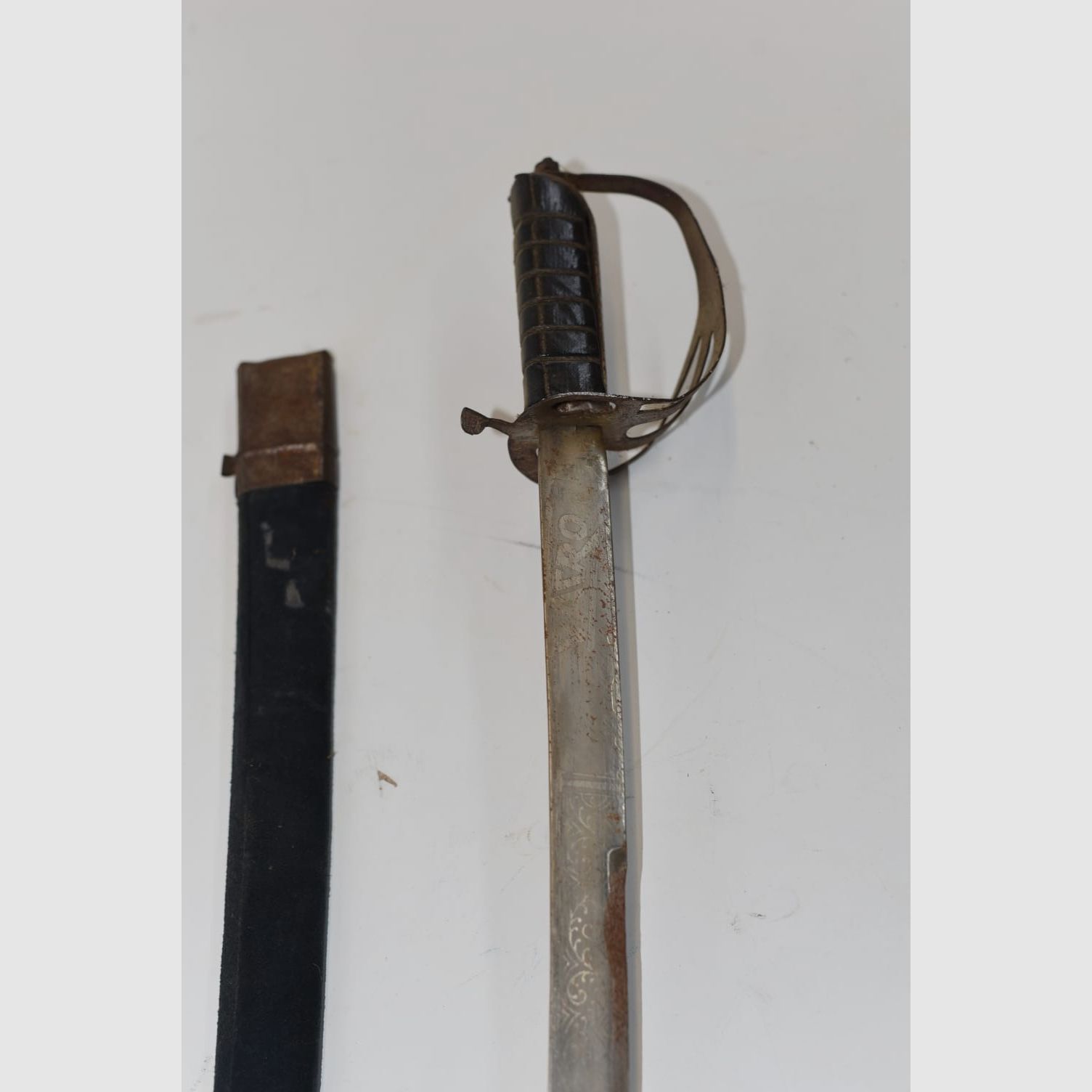 Katana Säbel 20. Jh. Säbel mit Scheide, Vacro