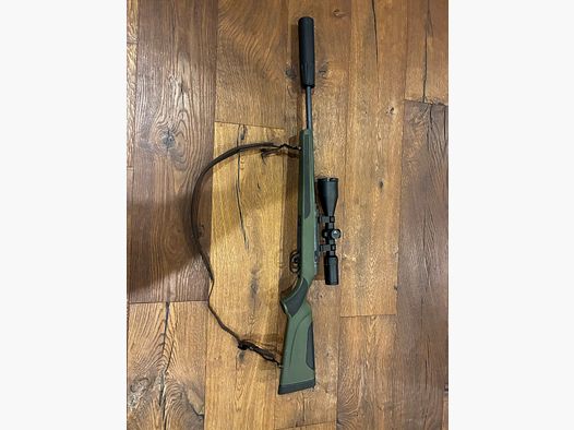 Brenner BR20 .308 Win. Polymer grün + Schalldämpfer SD 21