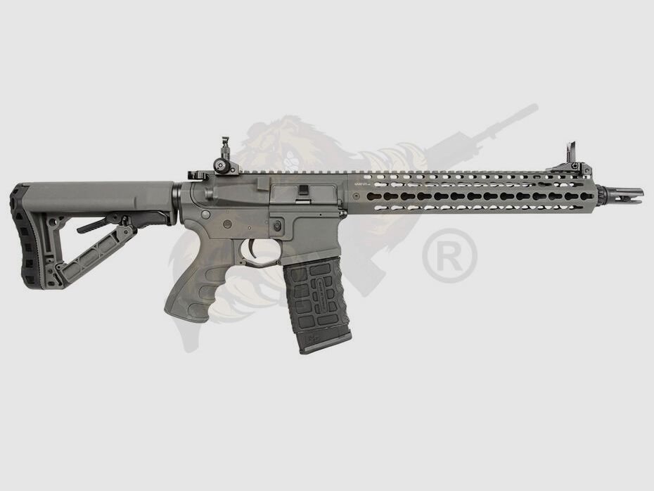 G&G CM16 SRXL mit ETU in Battleship Grey Airsoft S-AEG frei ab 18