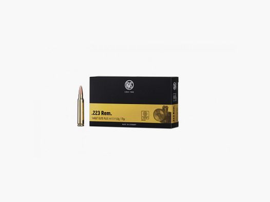 RWS 223 REM 77 GRS / 4,9 G TARGET ELITE PLUS 20 STK