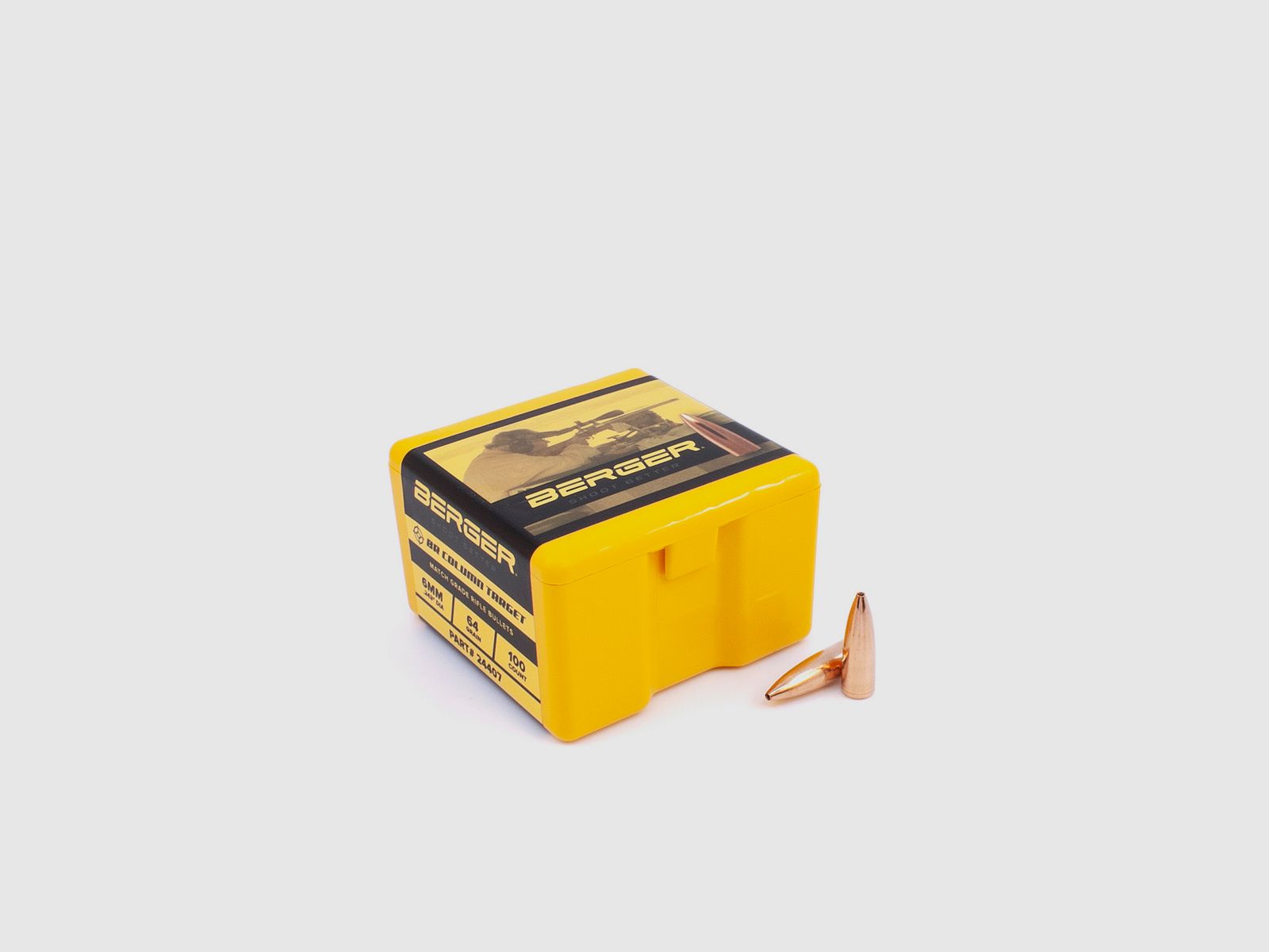 Berger Geschoss 6mm/.243 BR Column Target 64,2GR 1000 Stück