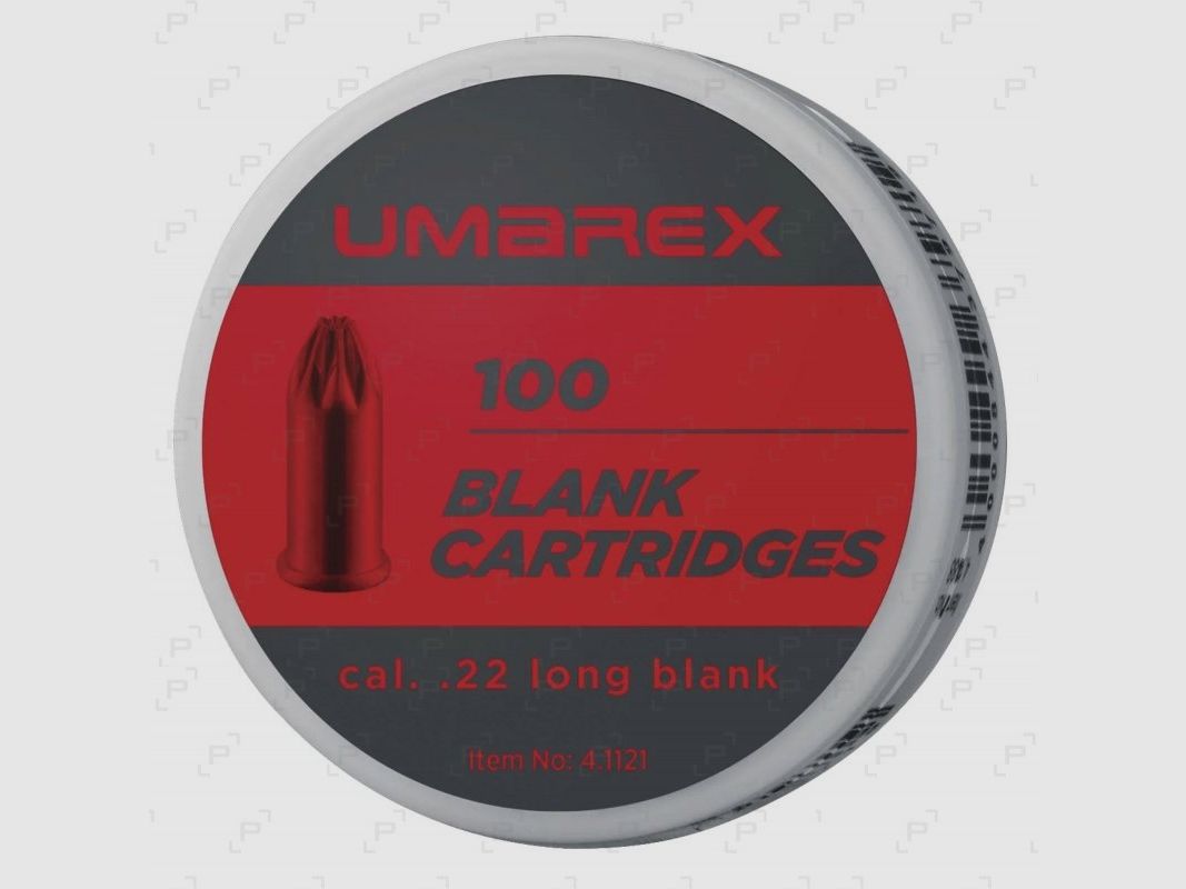 Box mit 100 Platzpatronen UMAREX Kaliber .22 LONG PAK
