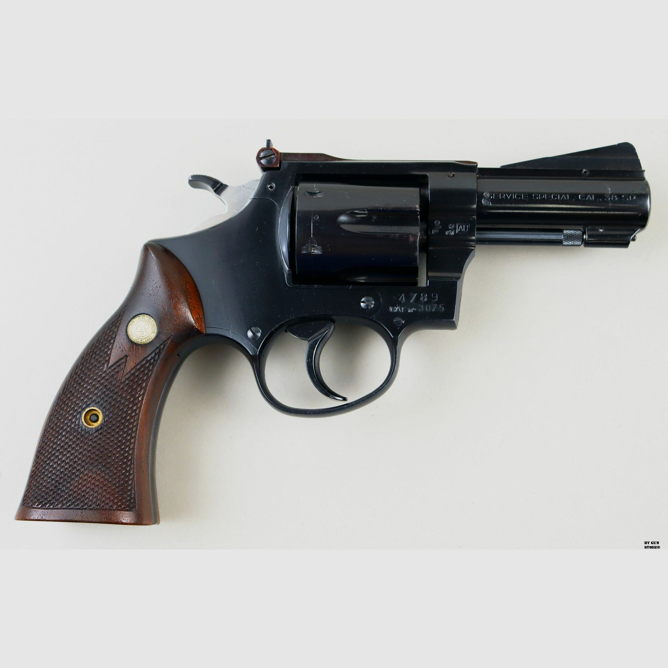 Revolver Armi San Paolo mod. Sauer Service Spec. cal. 38 spec. matr. 4789, zdjęcie 3 z 11