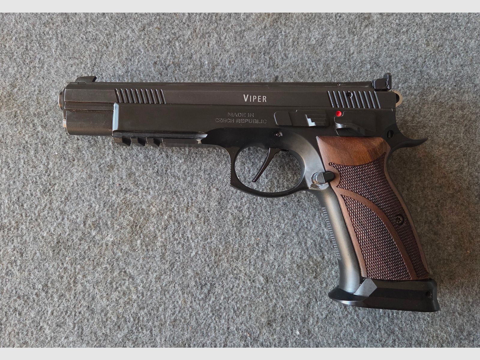 CZ75 Viper 6" und Anschlagschaft KPOS G2