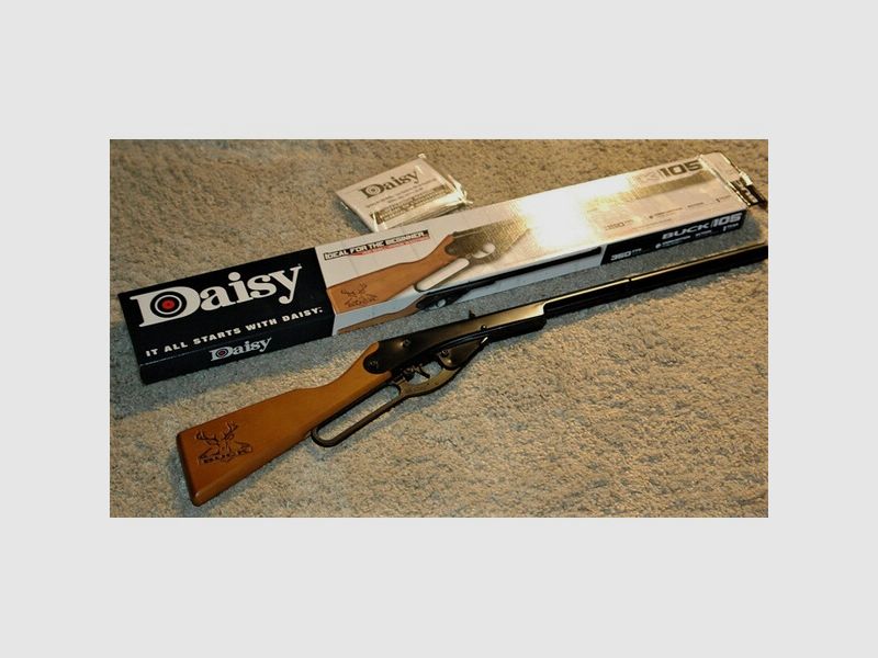 Daisy BUCK 4,5 mm BB NEU Klassiker Lever Action  Westerngewehr  Unterhebelspanner