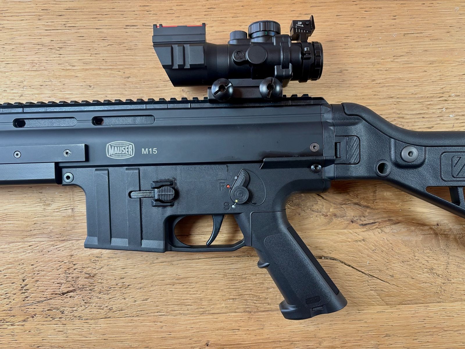 GSG Mauser M15 Cal. .22lr, incl Rifle Scope 4x32 e caricatore a tamburo - like new