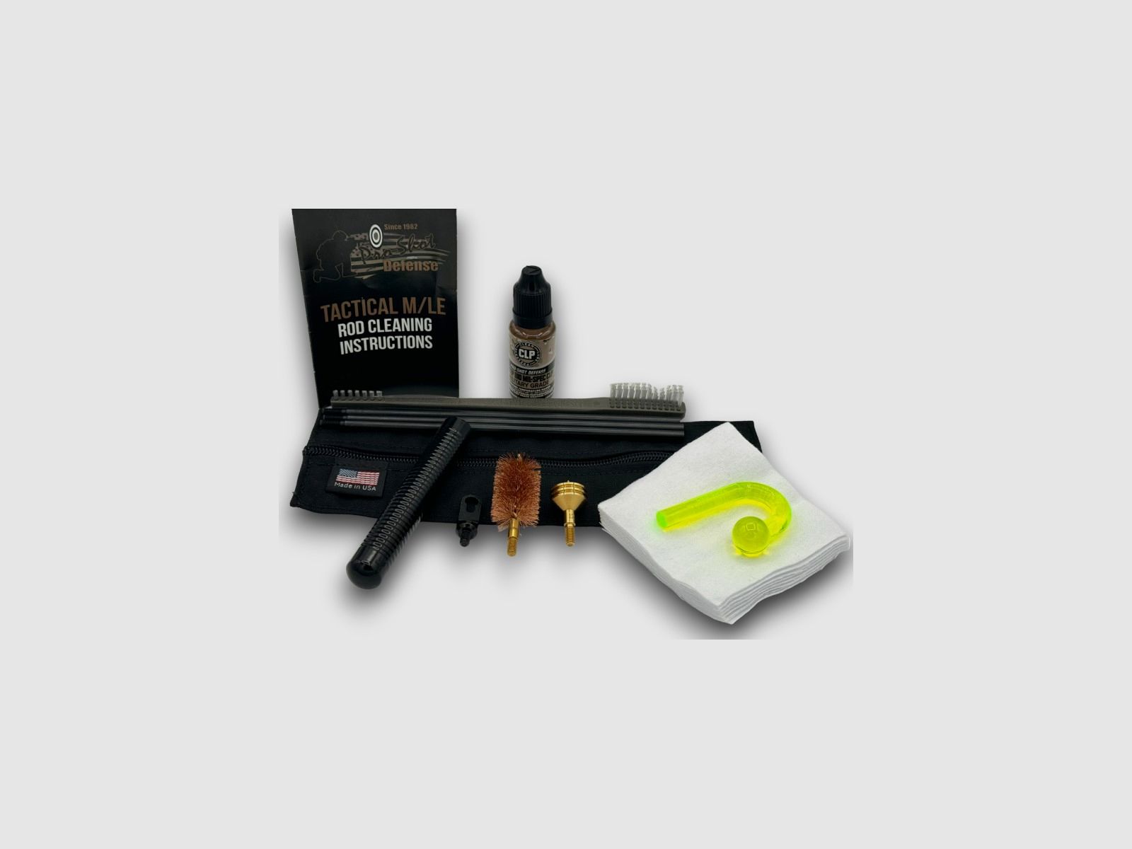 Gun cleaning kit 12GA black