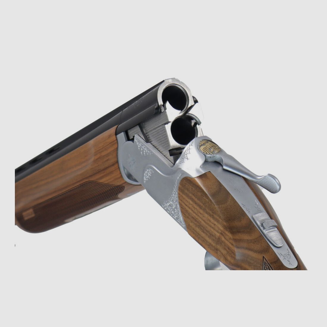 Huglu Huglu Bockdoppelflinte Victor Silber 76cm