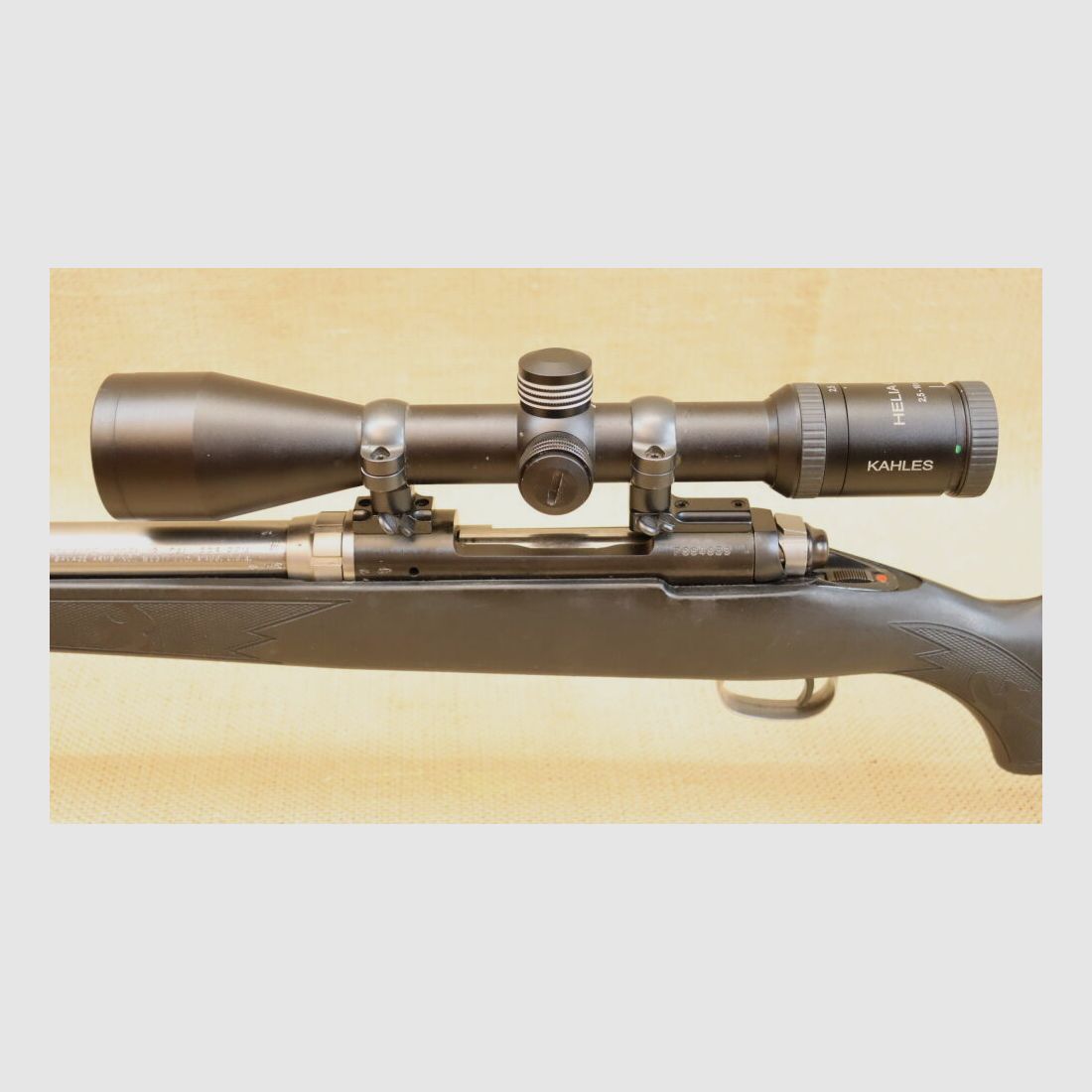 Savage Mod. 12, Kal. .223Rem, inkl. Kahles Helia CSX 2,5-10 x 50, Absehen 4 .223Rem