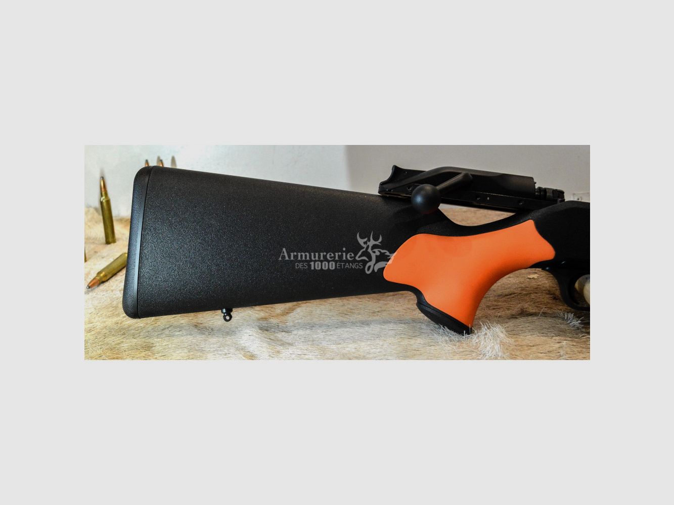 BÜCHSE BLASER R8 PROF ORANGE KAL. 30.06 ODER 300WM + RD20 NEU, Bild 1 von 13