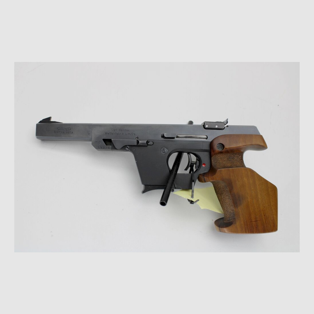 Pistole Walther GSP mit 3 Magazinen und mehr als genug Ersatzteilen .22lr