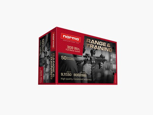 Norma Range & Training 6.5x55 SE 124 grains