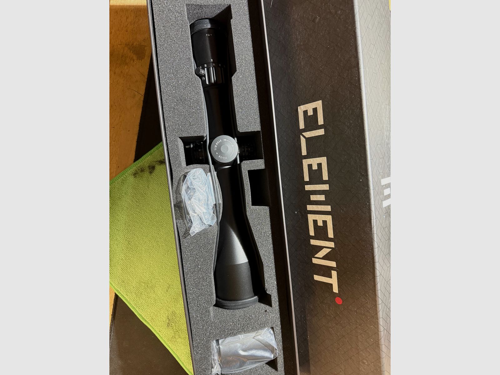 Element Optics Titan | 5-25x56 FFP APR-1C MRAD Absehen - 1⁄10 MRAD