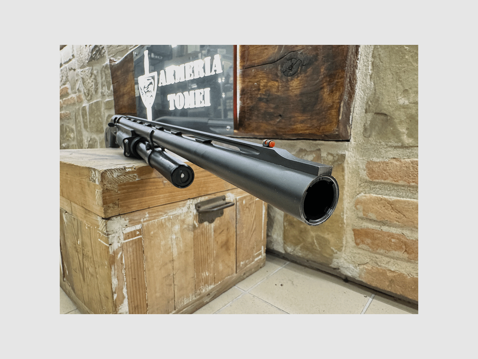 GEBRAUCHT – SEMIAUTOMATISCHES GEWEHR – BENELLI MOD. M1 SUPER 90 Kal. 12, Bild 3 von 5