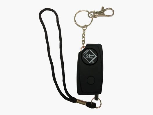 Alarme de protection personnelle 24/7 toucher doux Noir