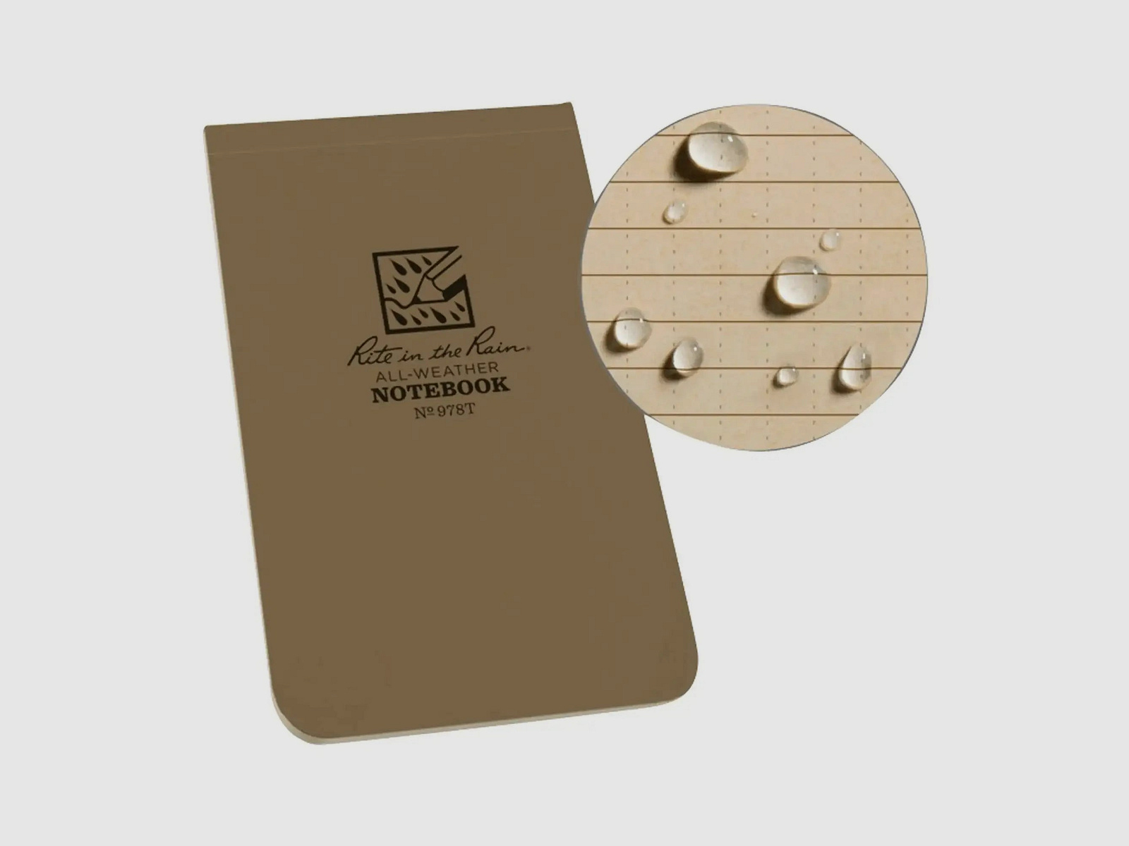 Rite in the Rain Memo Block tan No. 978T