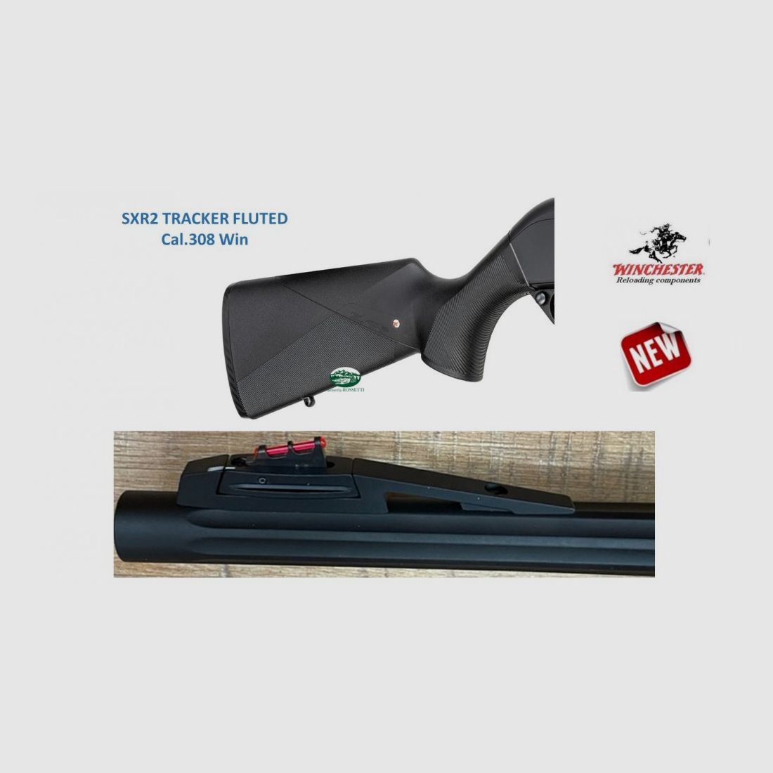 WINCHESTER SXR2 TRACKER FLUTED Kal.308 Win, Bild 2 von 2