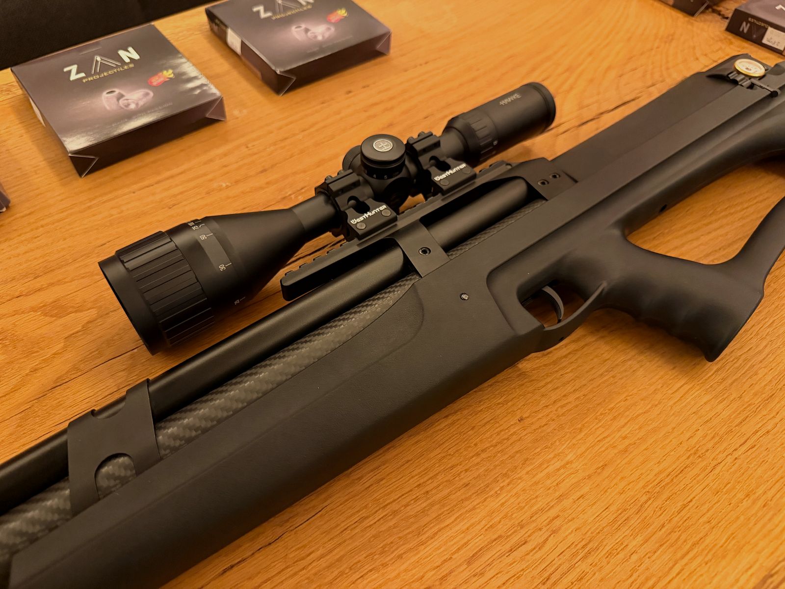 Huben K1 +!! 2000 shots ZAN slugs!!+ JADS silencer + Hawke scope