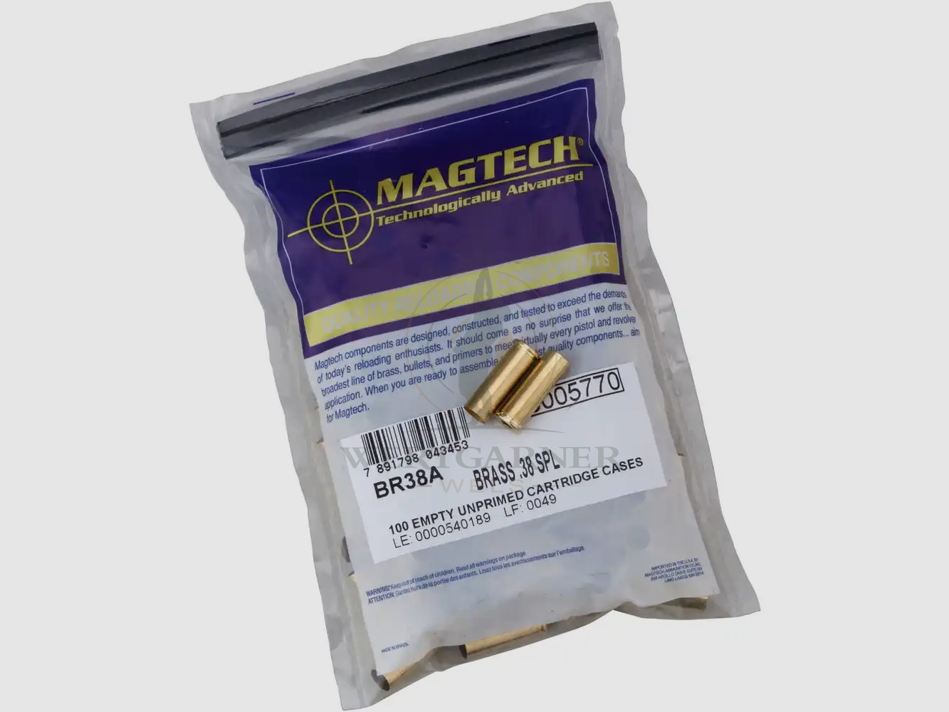 Magtech Douilles .38 Special