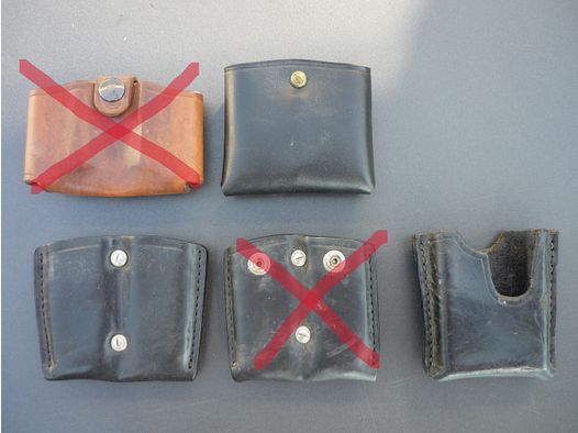 HKDesign Holster Art. Nr.011 diverse Magazintaschen 