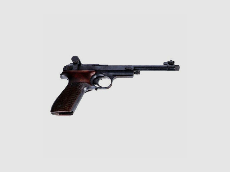 Pistole Margolin Kaliber .22lr mit Zubehörbox