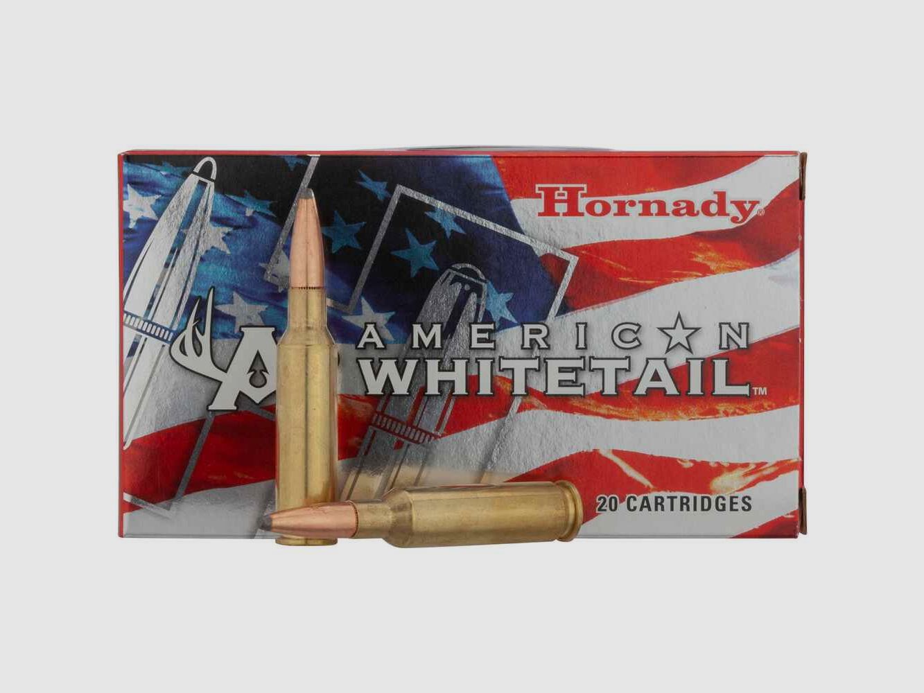 6.5 mm Creedmoor American Whitetail Interlock Tlm 8.4g/129grs. Hornady