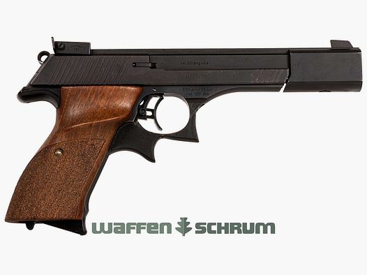 Erma ESP 85 A , Holzgriffschalen, Laufgewicht, Reservemagazin, .22lr