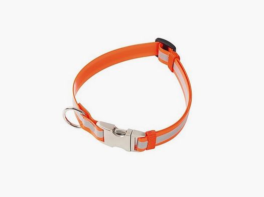 Biothane Halsband reflektierend