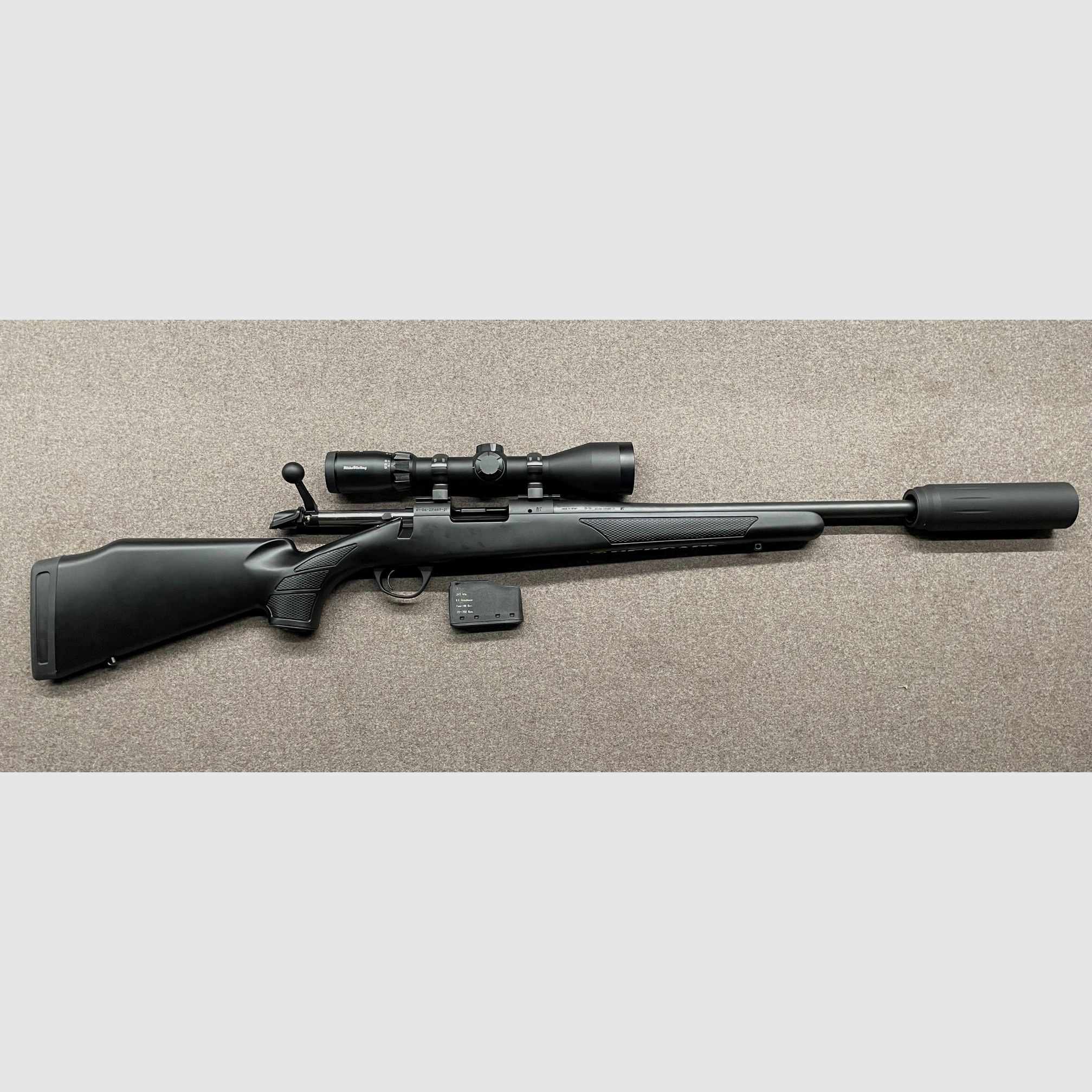 Jungjägerpakket Rep. Geweer Bergara B14 Sporter Kal. 308 Win. + ZF NS 2,5-10x50 + SD SOB3D