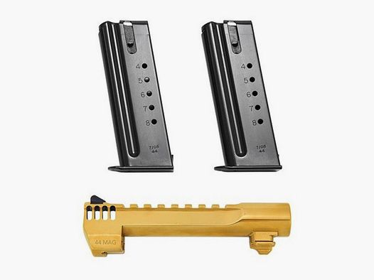 Magnum Research C-lauf Desert Eagle 6" (6 pollici) Gold IMB .44RemMag