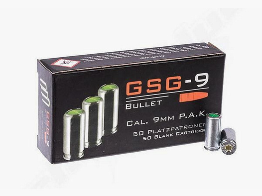 Schreckschuss Munition Platzpatronen GSG Pyro