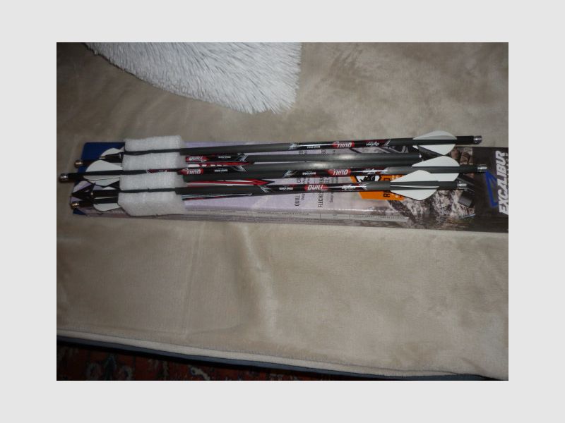 Excalibur pijlen 16,5 inch Rhino nock kruisboog 6 stuks nieuw