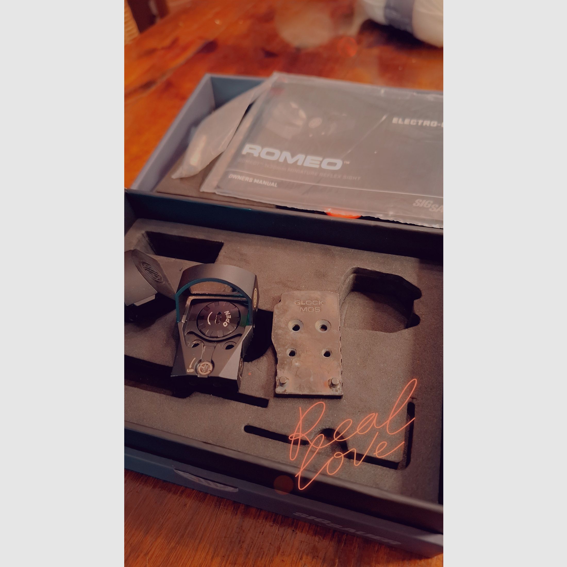 SIG SAUER ROMEO 1/ADAPTATEUR GLOCK MOS