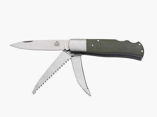 PUMA TEC Jagdtaschenmesser G10 green