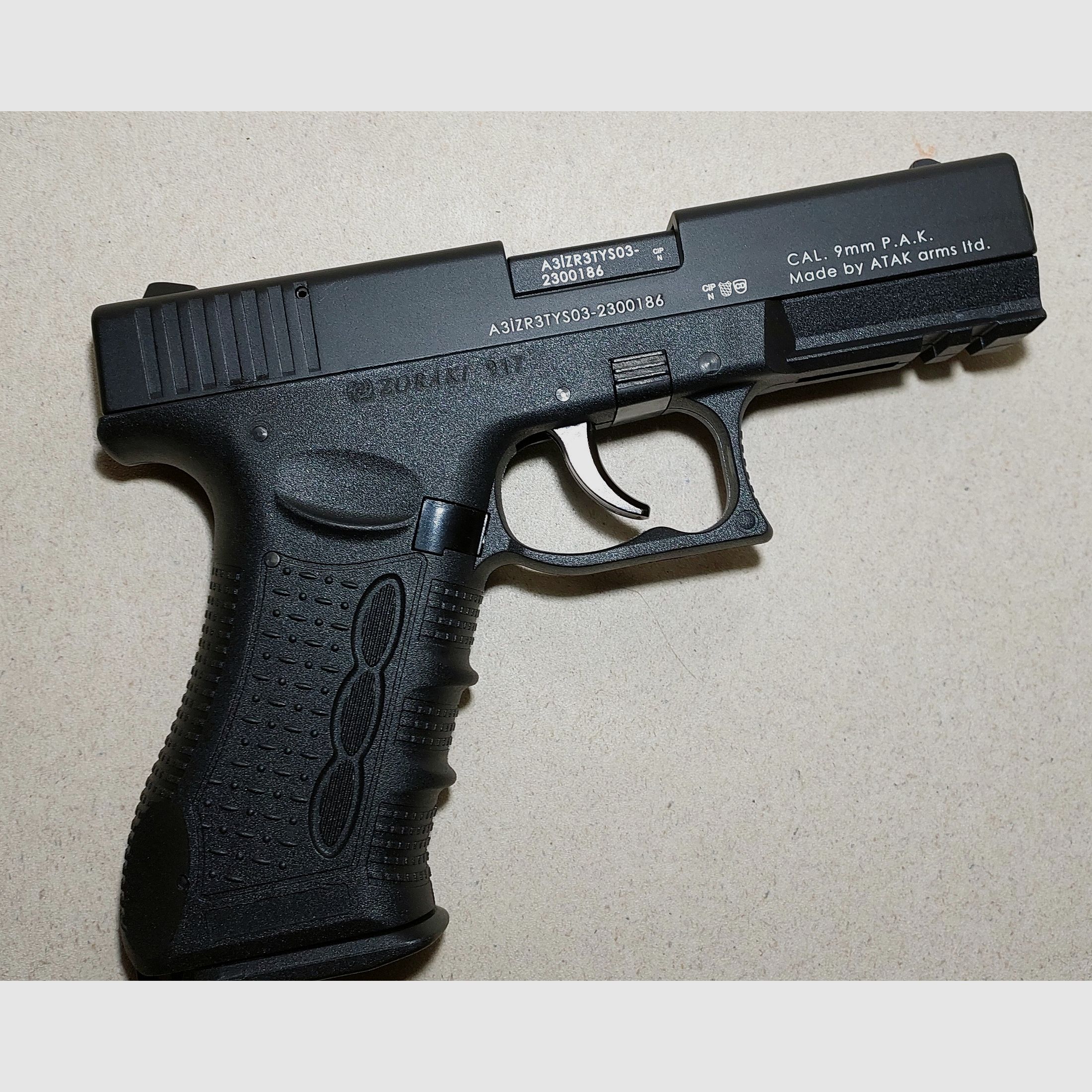 Zoraki 917 Schreckschusspistole 9mm P.A.K. (PTB 1073) neu!