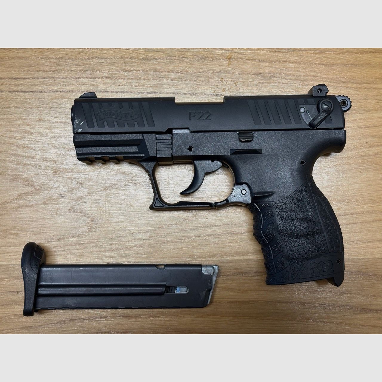 Walther P22Q 9mm P.A.K. Schreckschusspistole Schwarz