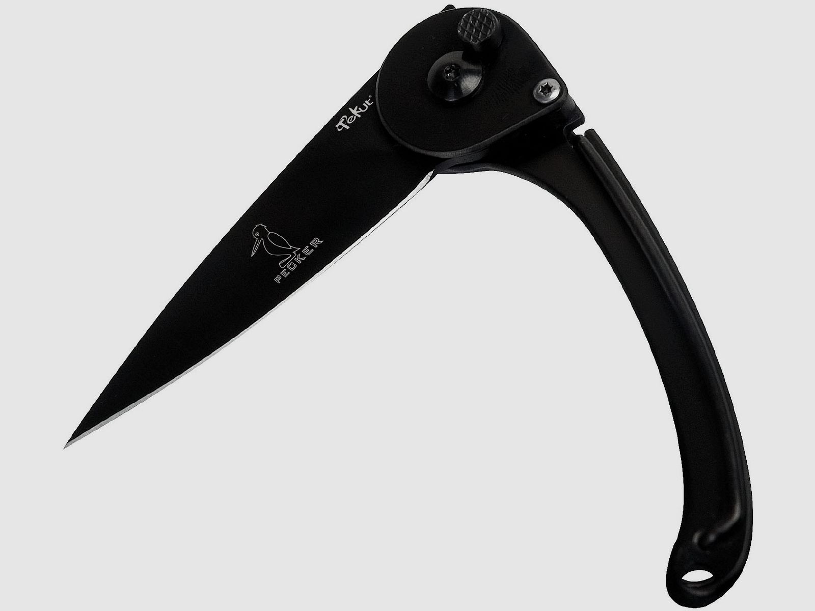 Couteau pliant Linder Tekut Pecker Noir