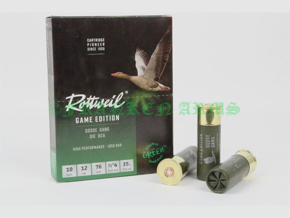 Rottweil Game Edition GANS 12/76 3,25mm 10Stück Staffelpreise