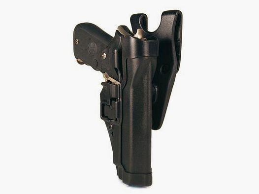 BLACKHAWK Holster (Polymer) f. GLOCK 17/22 u.ä. Level 2 DUTY SERPA