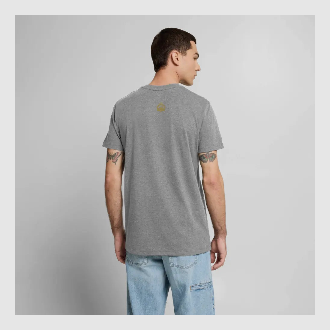 PUMA Men’s Premium T-Shirt "Skull Frontal Sharp Stuff" White