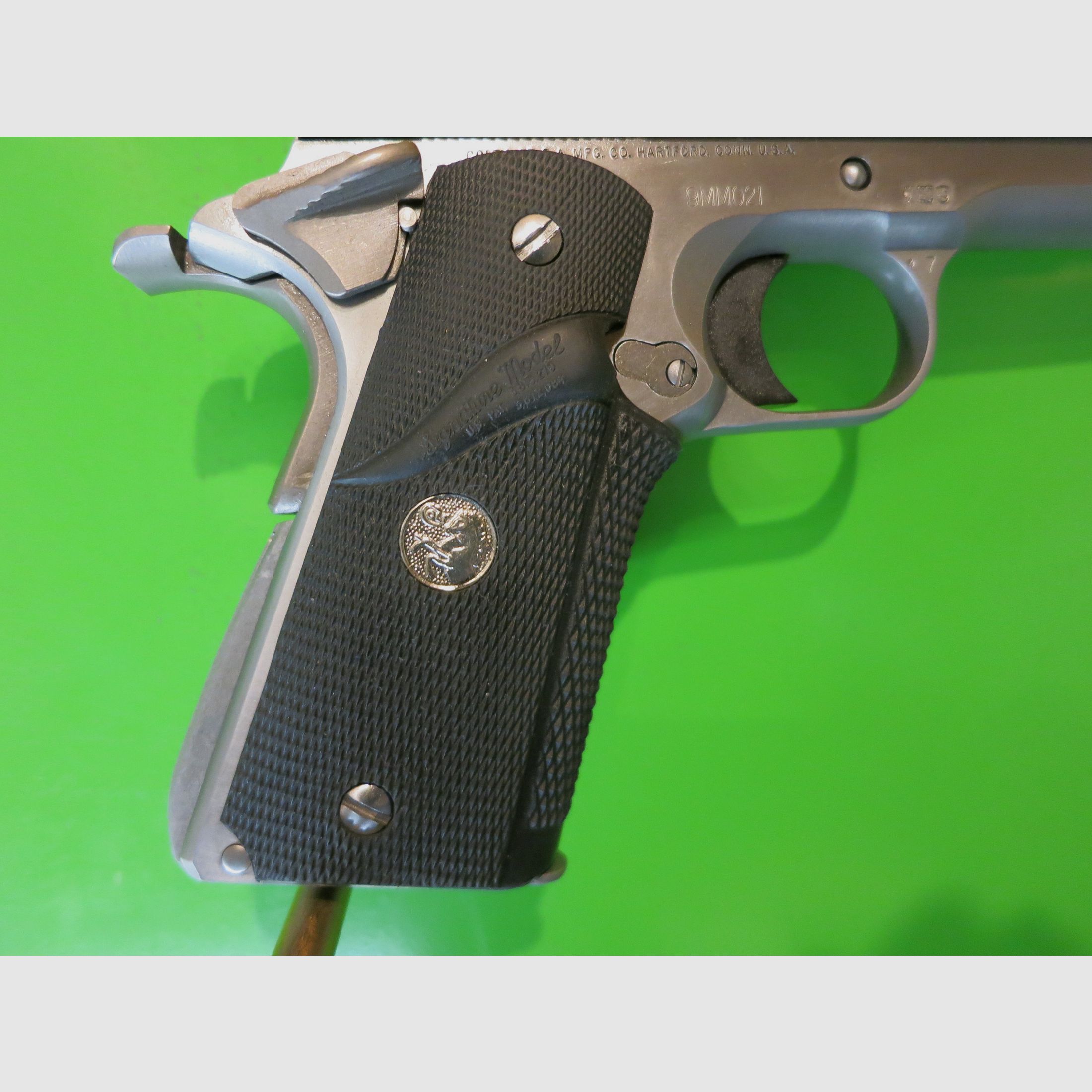 COLT 1911 Combat Elite, 5" Lauf, 9mm Luger, Duo Tone, Sammlerwaffe     #14-