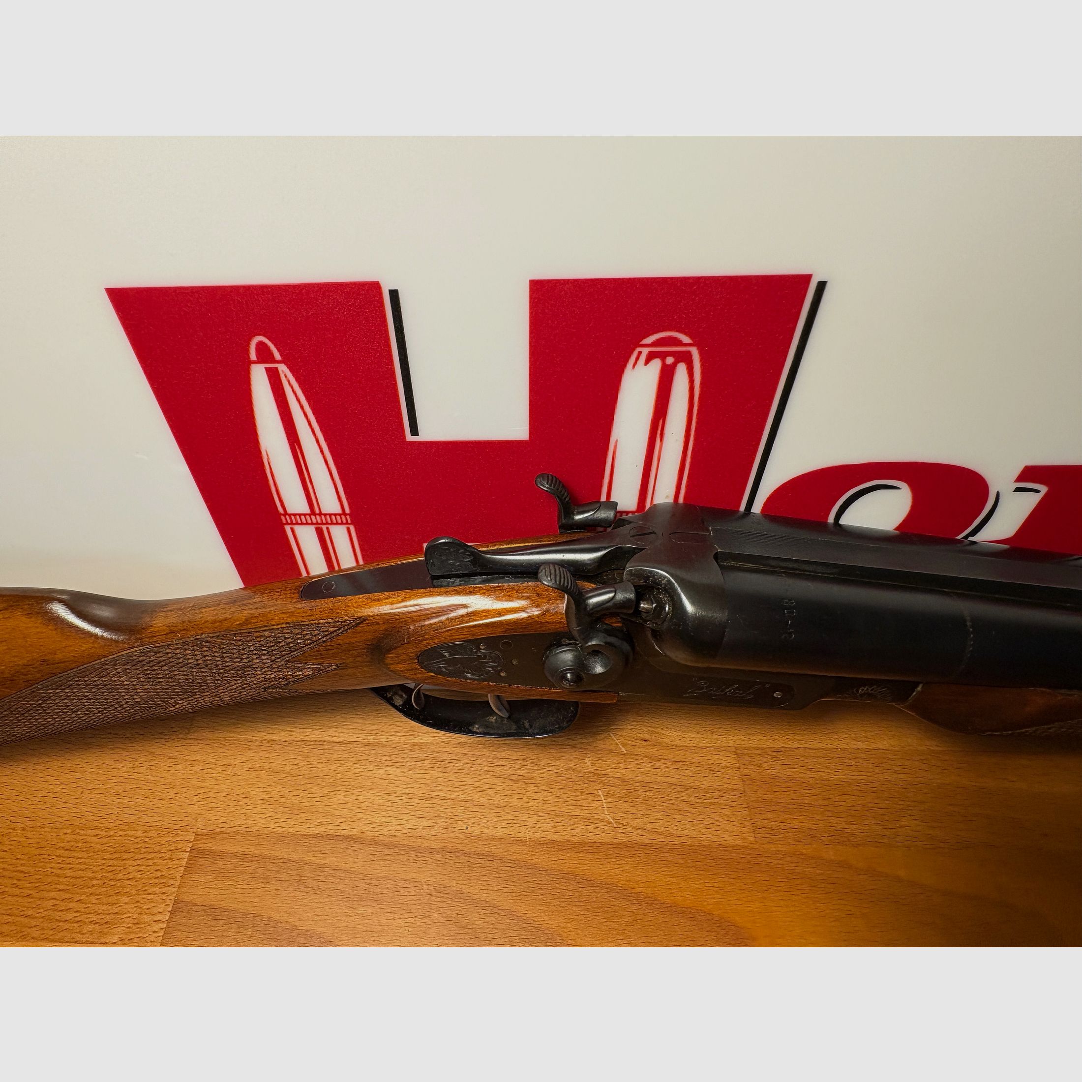 Double-barreled shotgun Baikal 12/70