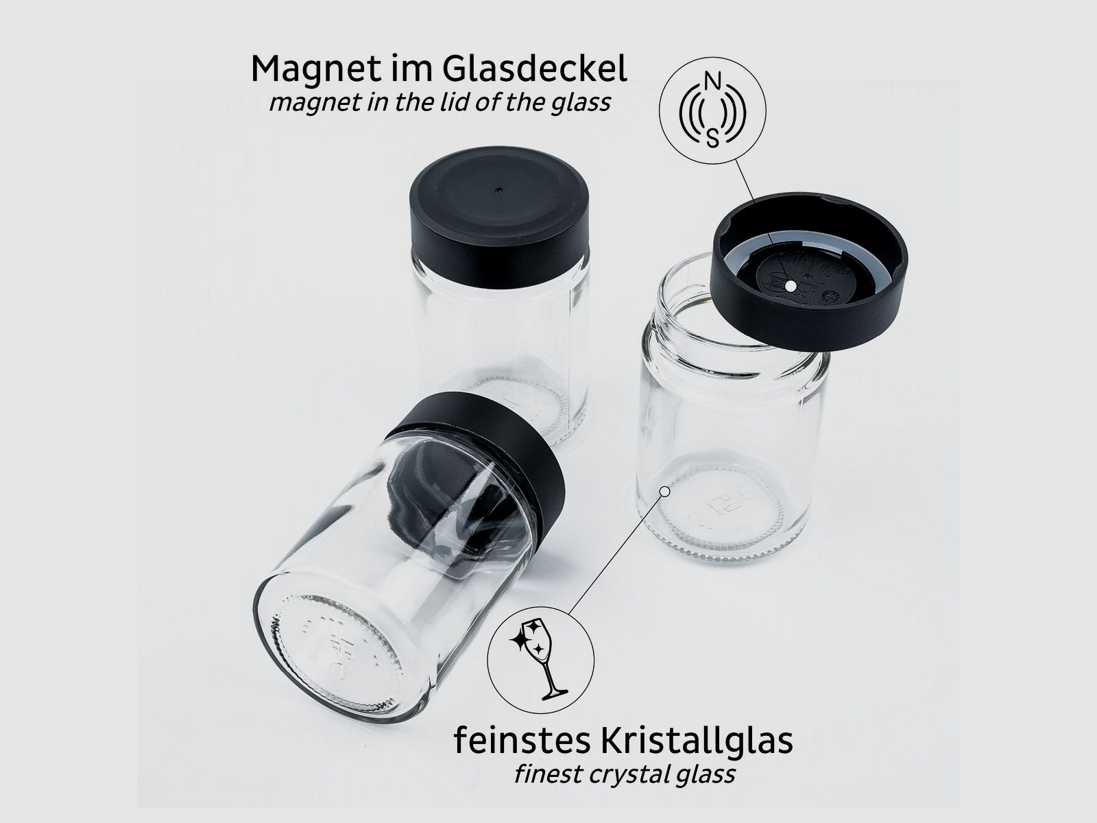 Bicchieri Magnetici Classy, immagine 1 di 5