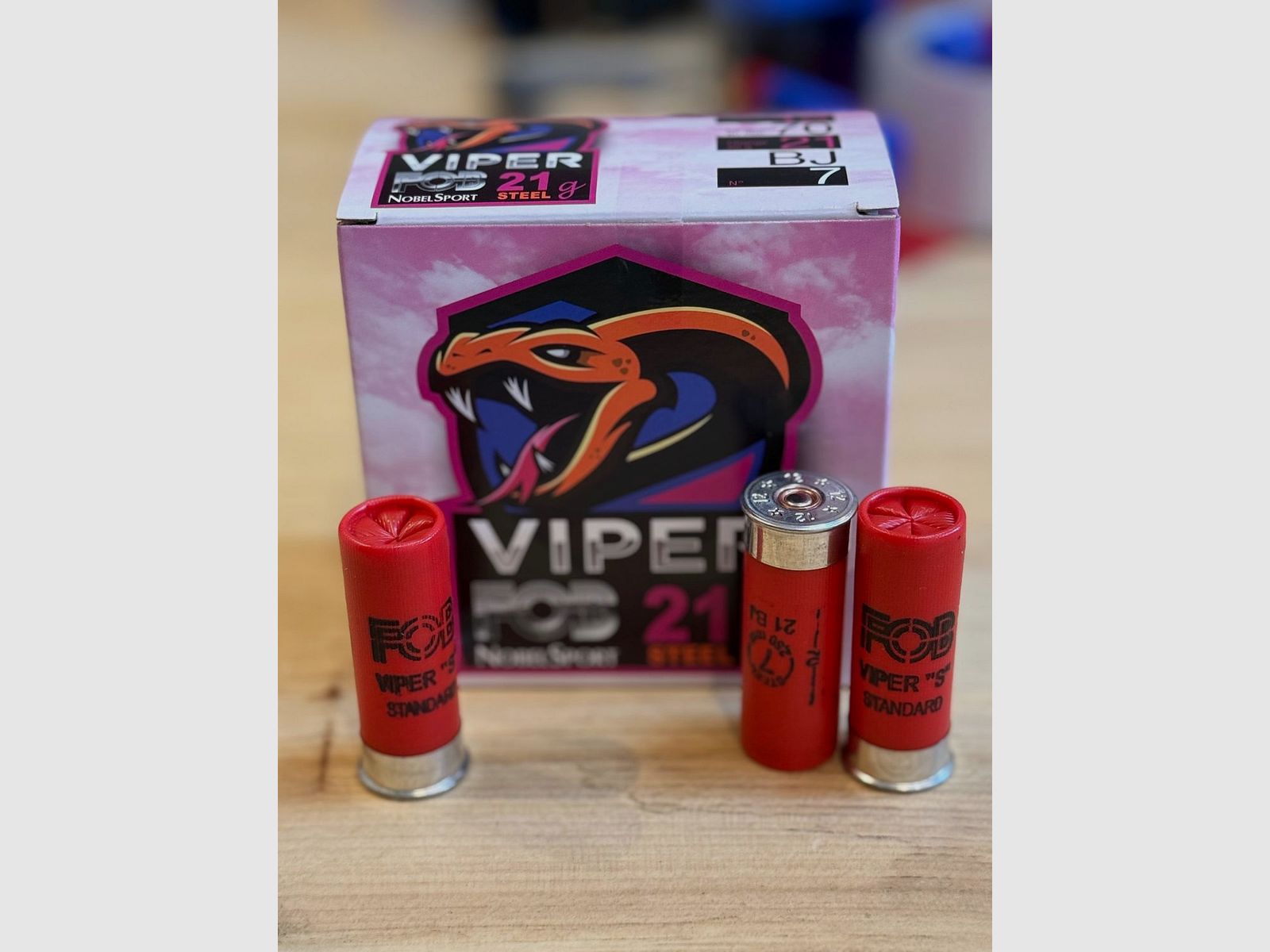 FOB Viper - 12/70 - 21g - No. 7 (2.5mm) - Steel