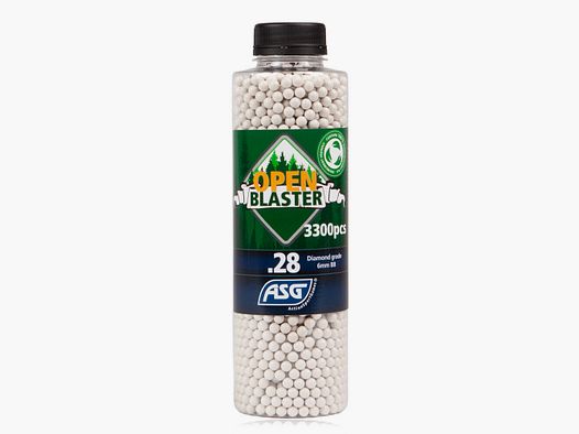 ASG OPEN BLASTER BIO BB'S - 6MM - 0.28G. - 3300 STÜCK